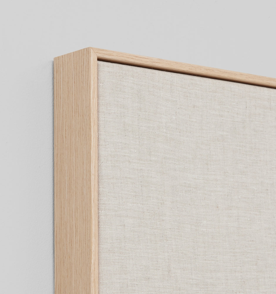 Middle of Nowhere | Framed Canvas - Bold Floral Taupe 1 | Shut the Front Door