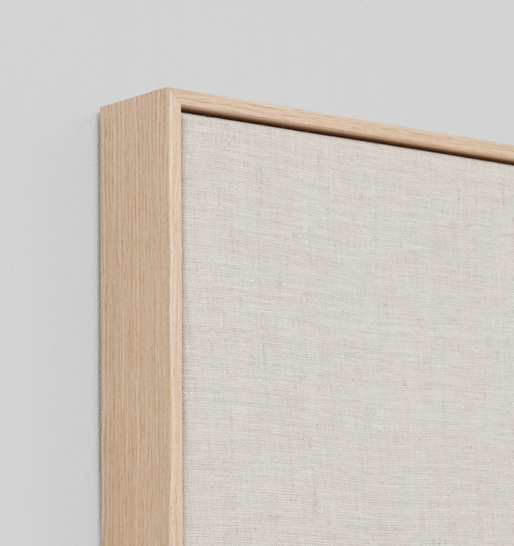 Middle of Nowhere | Framed Canvas - Bold Floral Taupe 1 | Shut the Front Door