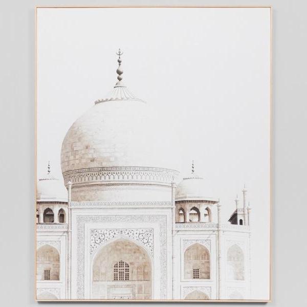 Middle of Nowhere | Framed Canvas - Taj Mahal | Shut the Front Door