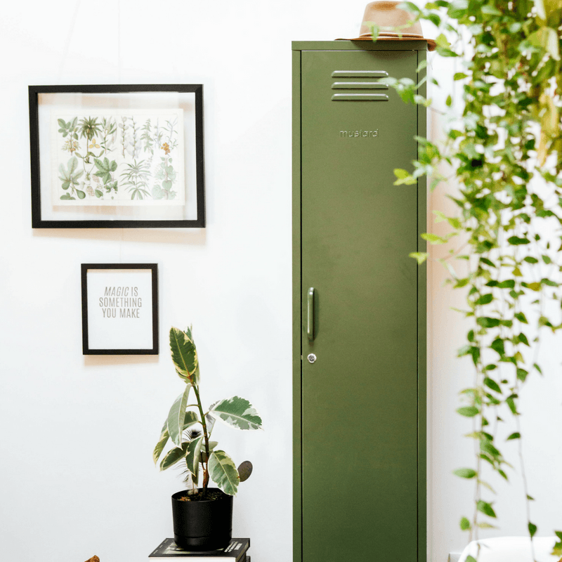 Mustard | Skinny Locker - Olive | Shut the Front Door