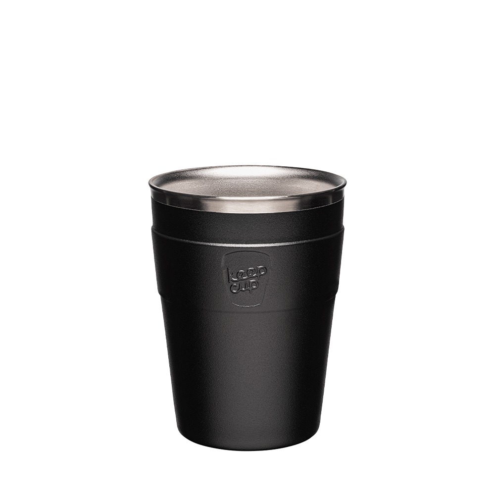 KeepCup | KeepCup Thermal Coffee Cup 12oz Black | Shut the Front Door