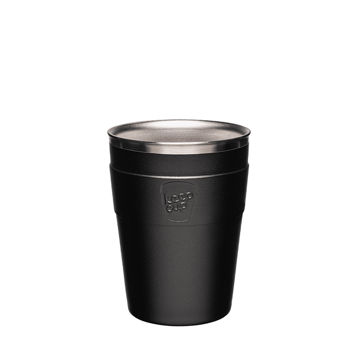 KeepCup | KeepCup Thermal Coffee Cup 12oz Black | Shut the Front Door