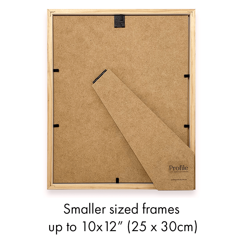 Profile Products | Deluxe Decorator Photo Frame - 13x18cm - Black | Shut the Front Door