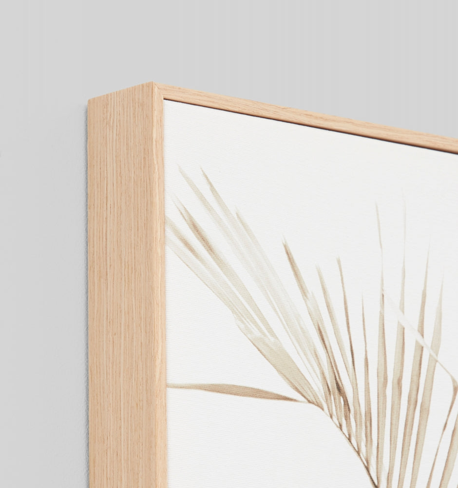 Middle of Nowhere | Framed Canvas Desert Palm 1 | Shut the Front Door