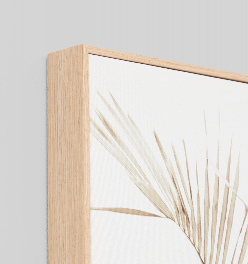 Middle of Nowhere | Framed Canvas Desert Palm 1 | Shut the Front Door