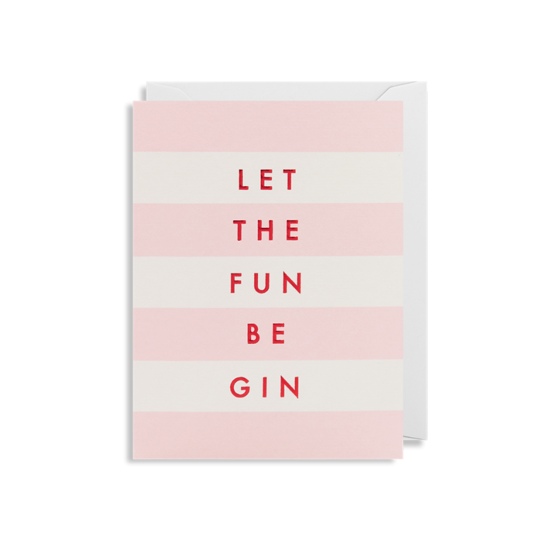 Lagom | Let the Fun be Gin Card | Shut the Front Door