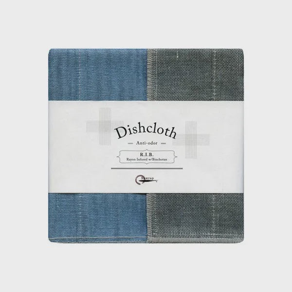 Nawrap | Natural Dishcloth - Aqua | Shut the Front Door
