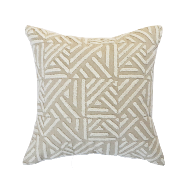 Mulberi | Remus Cushion 50x50cm - Natural | Shut the Front Door