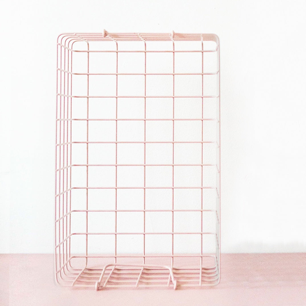 Mustard | Basket Large - Blush | Shut the Front Door