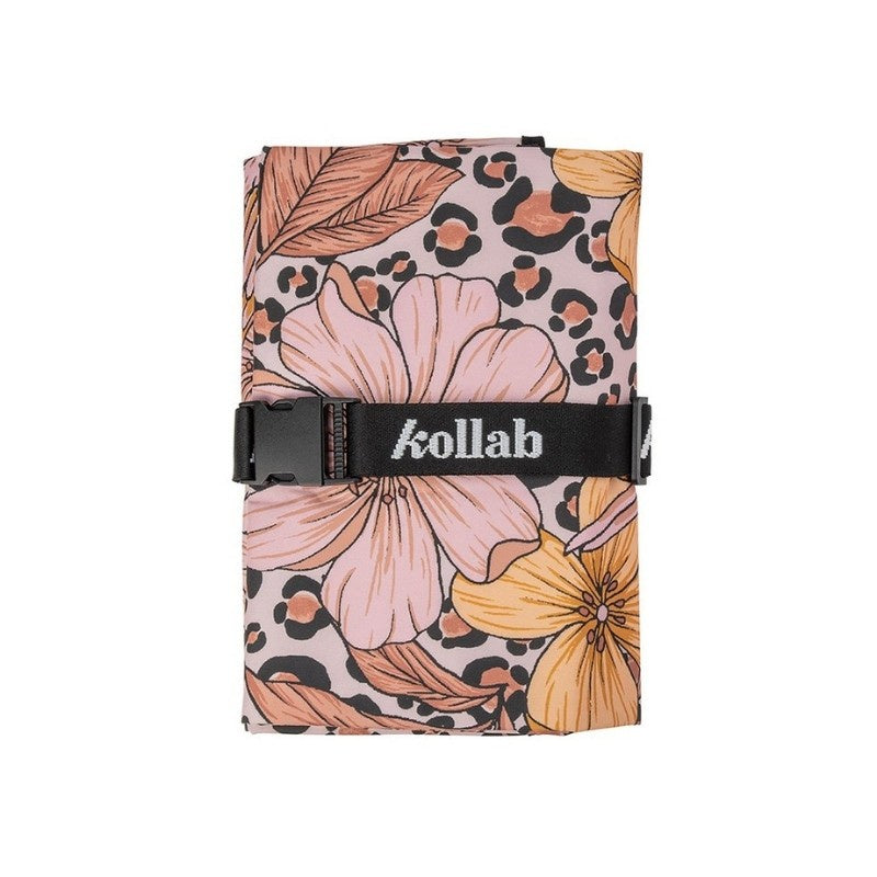 Kollab | Mini Picnic Mat - Leopard Floral | Shut the Front Door