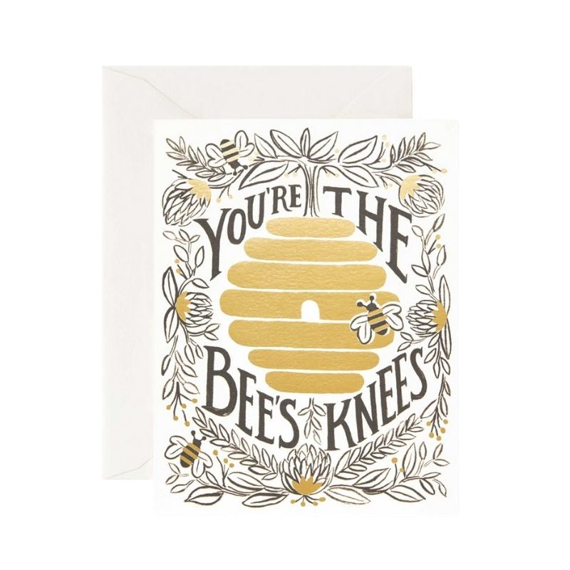 Rifle Paper Co | Card - You're the Bees Knees | Shut the Front Door