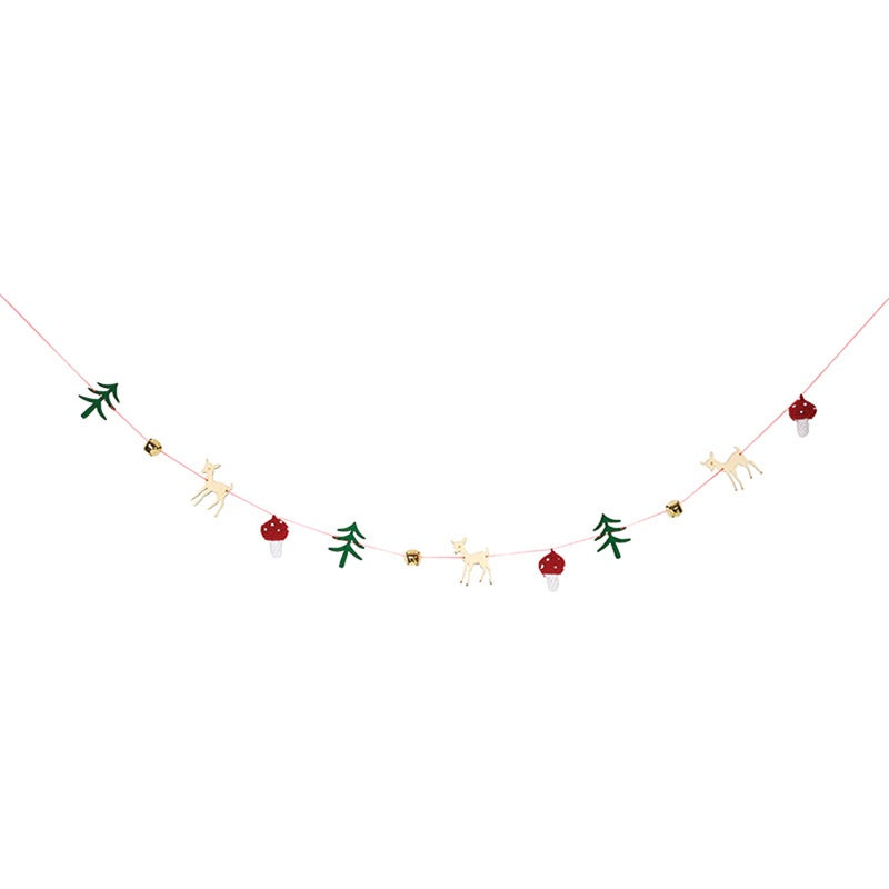 Meri Meri | Xmas Garland Woodlands | Shut the Front Door