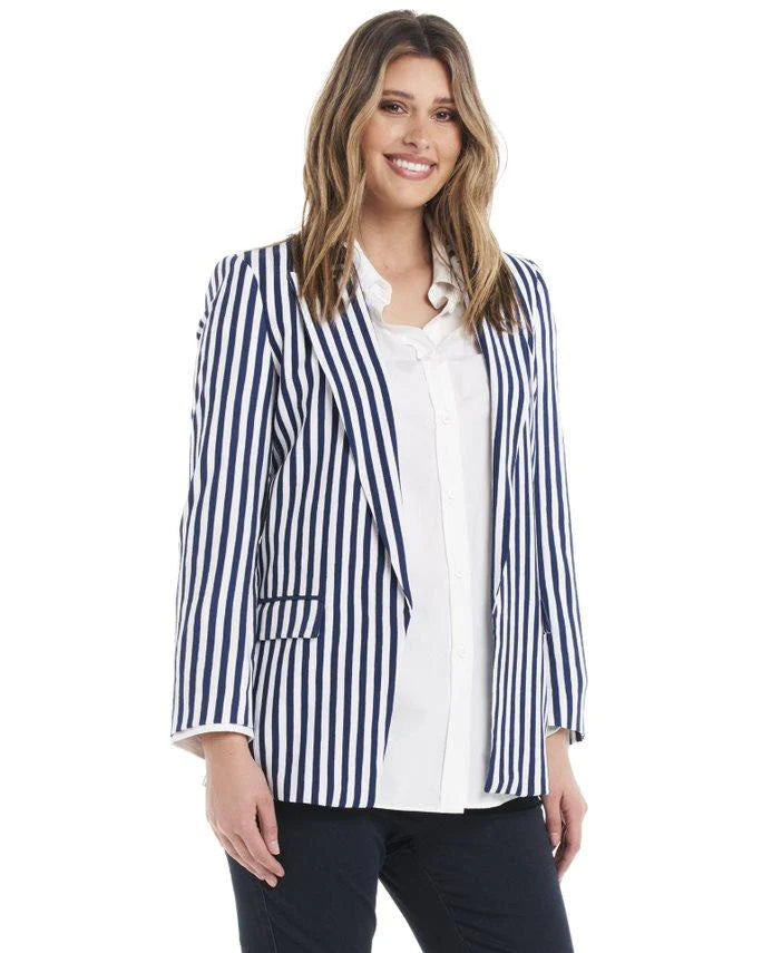 Betty Basics | Sorrento Blazer - Stripe | Shut the Front Door