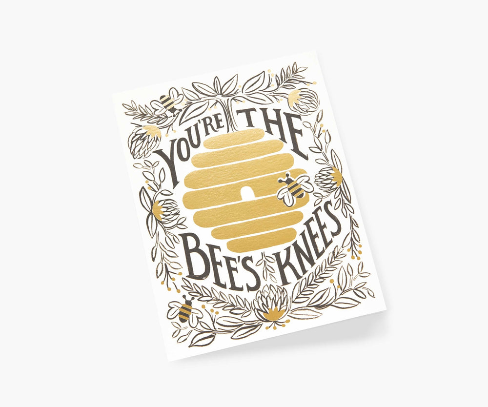 Rifle Paper Co | Card - You're the Bees Knees | Shut the Front Door