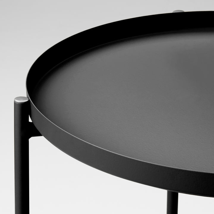 Garcia | Metal Tray Table - Black | Shut the Front Door