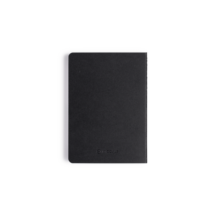 Mi Goals | Get It Done Notebook A6 Black | Shut the Front Door