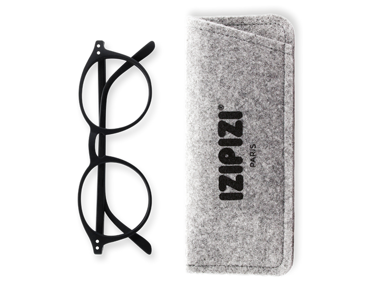 Izipizi | Reading Glasses Collection D Black +2.5 | Shut the Front Door