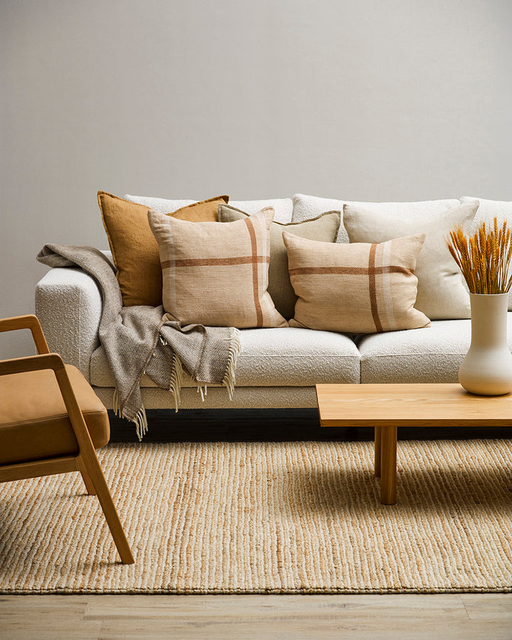 Mulberi | Keswick Cushion 50x50cm - Taupe | Shut the Front Door