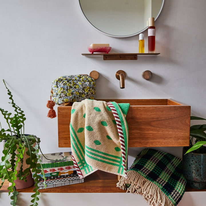 SAGE & CLARE | Florentine Beauty Bag - Pear | Shut the Front Door