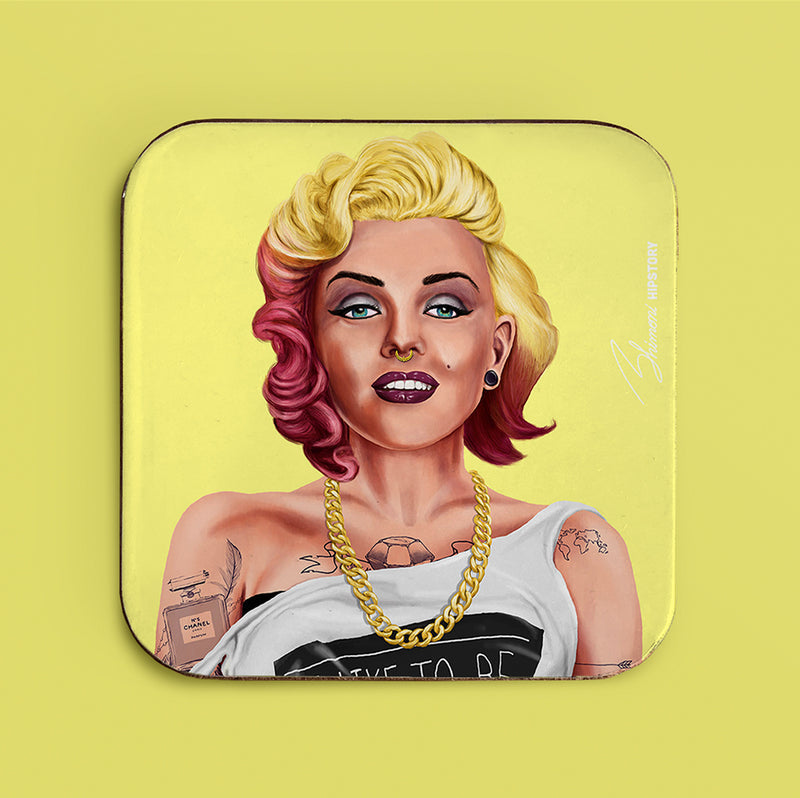 Hipstory | Hipstory Coasters - Marilyn Monroe - 8 Pack | Shut the Front Door