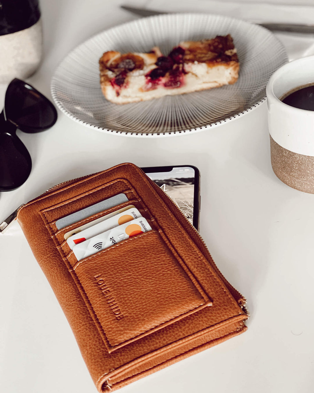 Louenhide | Tatum Cardholder - Tan | Shut the Front Door