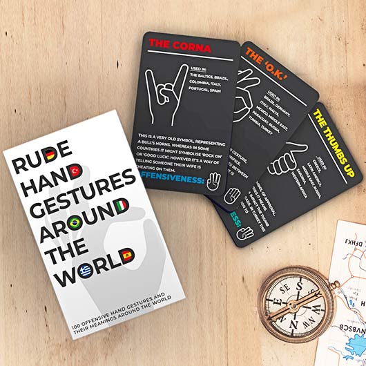 Gift Republic | Rude Hand Gestures Around the World | Shut the Front Door