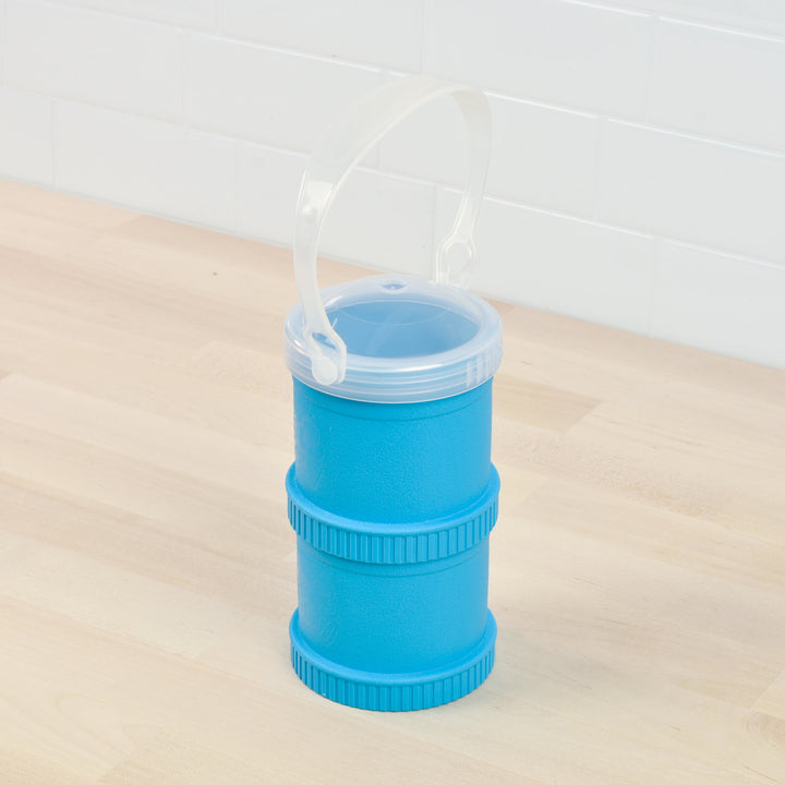 Re-Play | Sky Blue Snack Stack Containers | Shut the Front Door