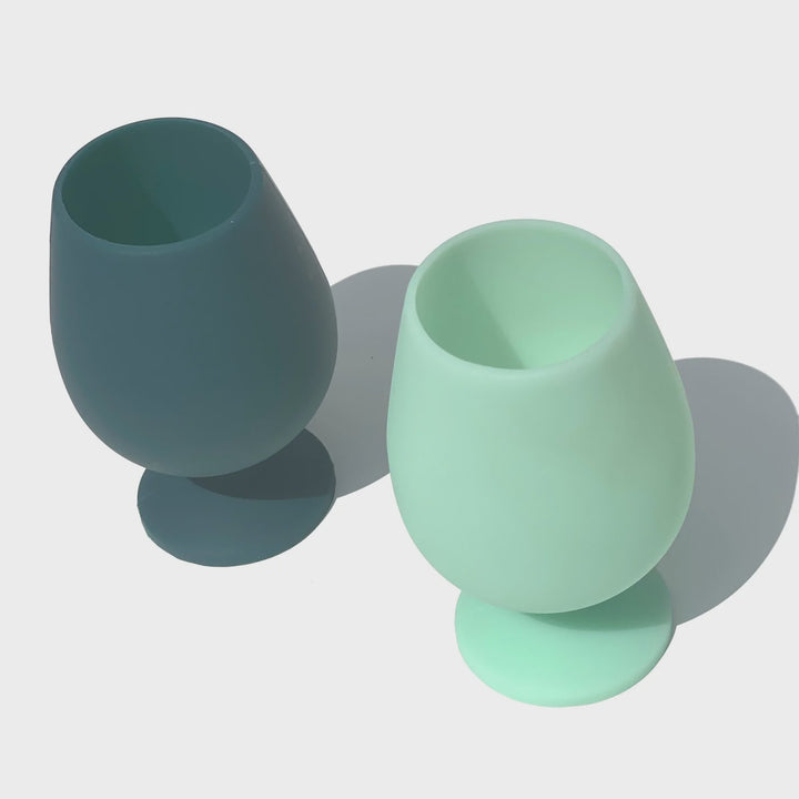 Porter Green | Foldable Stem Wine Glasses - Ardrossan | Shut the Front Door