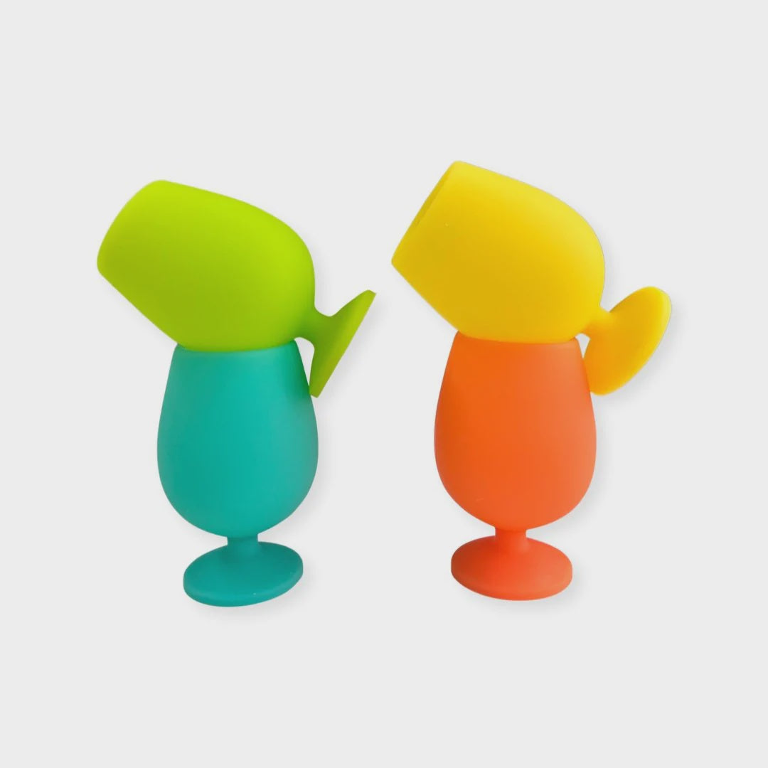 Porter Green | Foldable Stem Wine Glasses 4pk - Campinas | Shut the Front Door