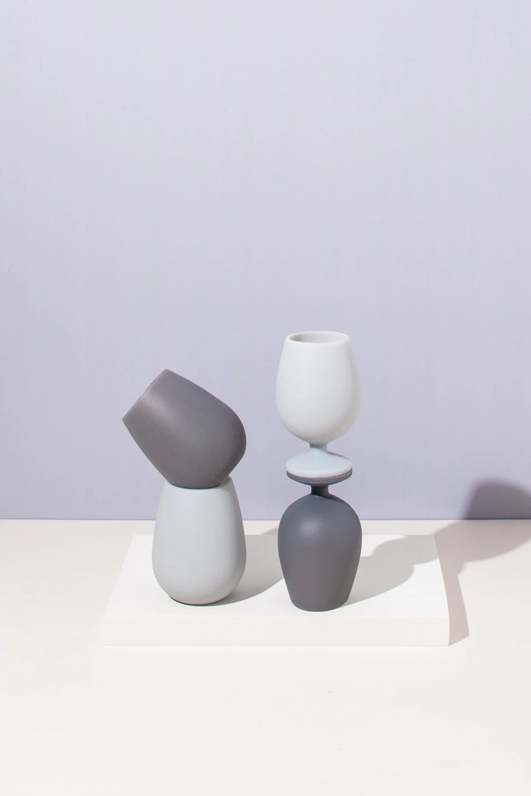 Porter Green | Foldable Stem Wine Glasses - Whitehorse | Shut the Front Door