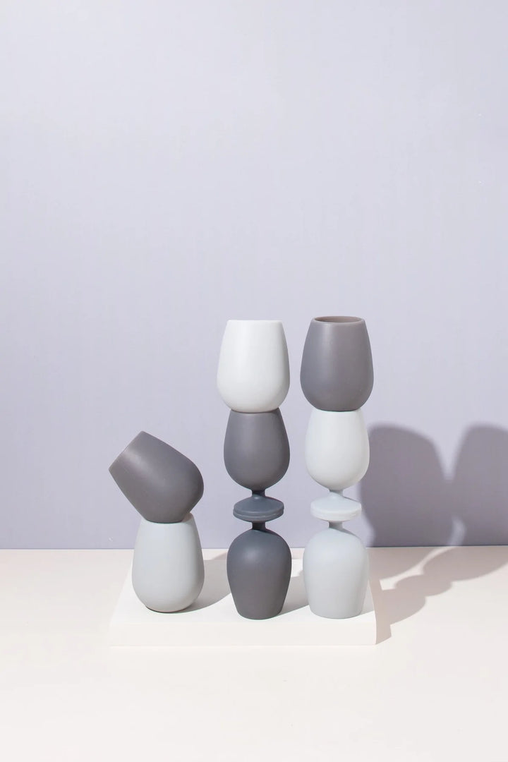 Porter Green | Foldable Stem Wine Glasses - Whitehorse | Shut the Front Door