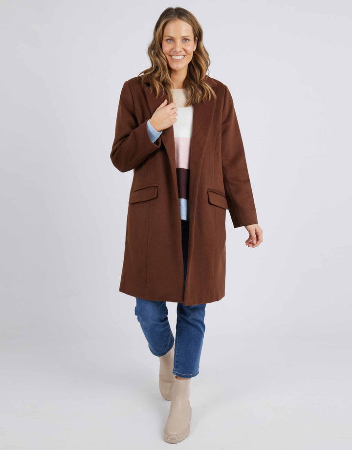 Elm Knitwear | Tamsin Coat | Shut the Front Door