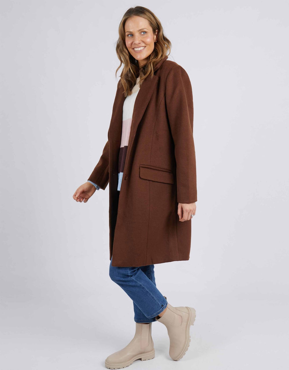 Elm Knitwear | Tamsin Coat | Shut the Front Door