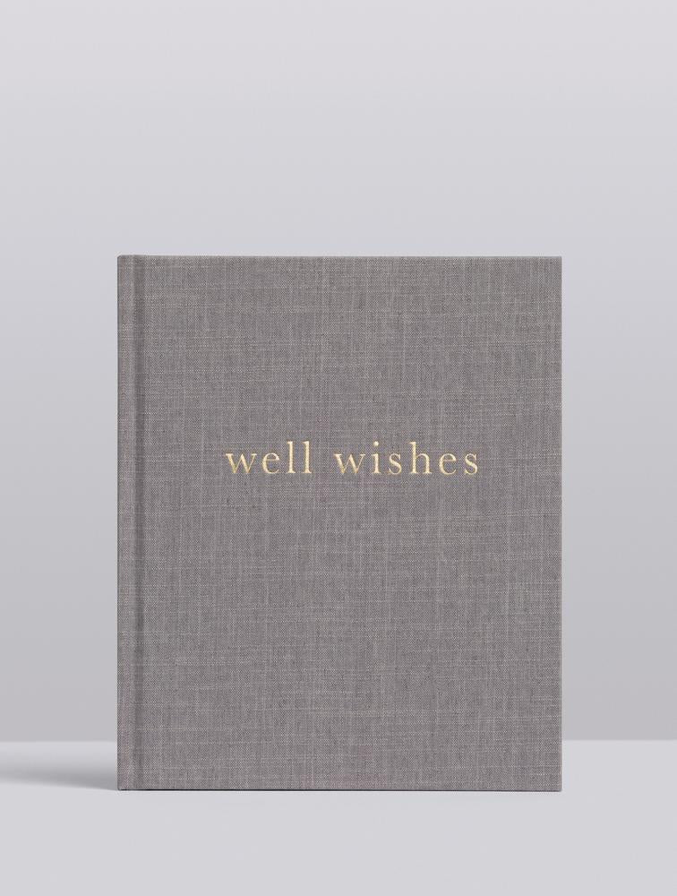 Write to Me Stationery | Well Wishes Guest Book - Grey | Shut the Front Door