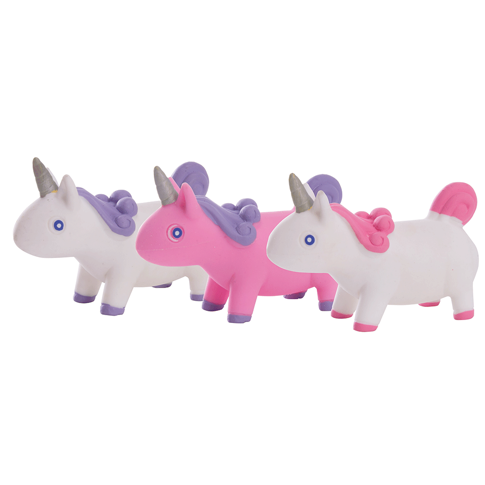 IS Gifts | Stretchy Unicorn - White/Pink | Shut the Front Door