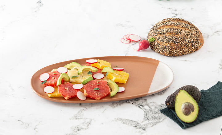 Davis & Waddell | Origins Oval Serving Platter 45x25cm | Shut the Front Door